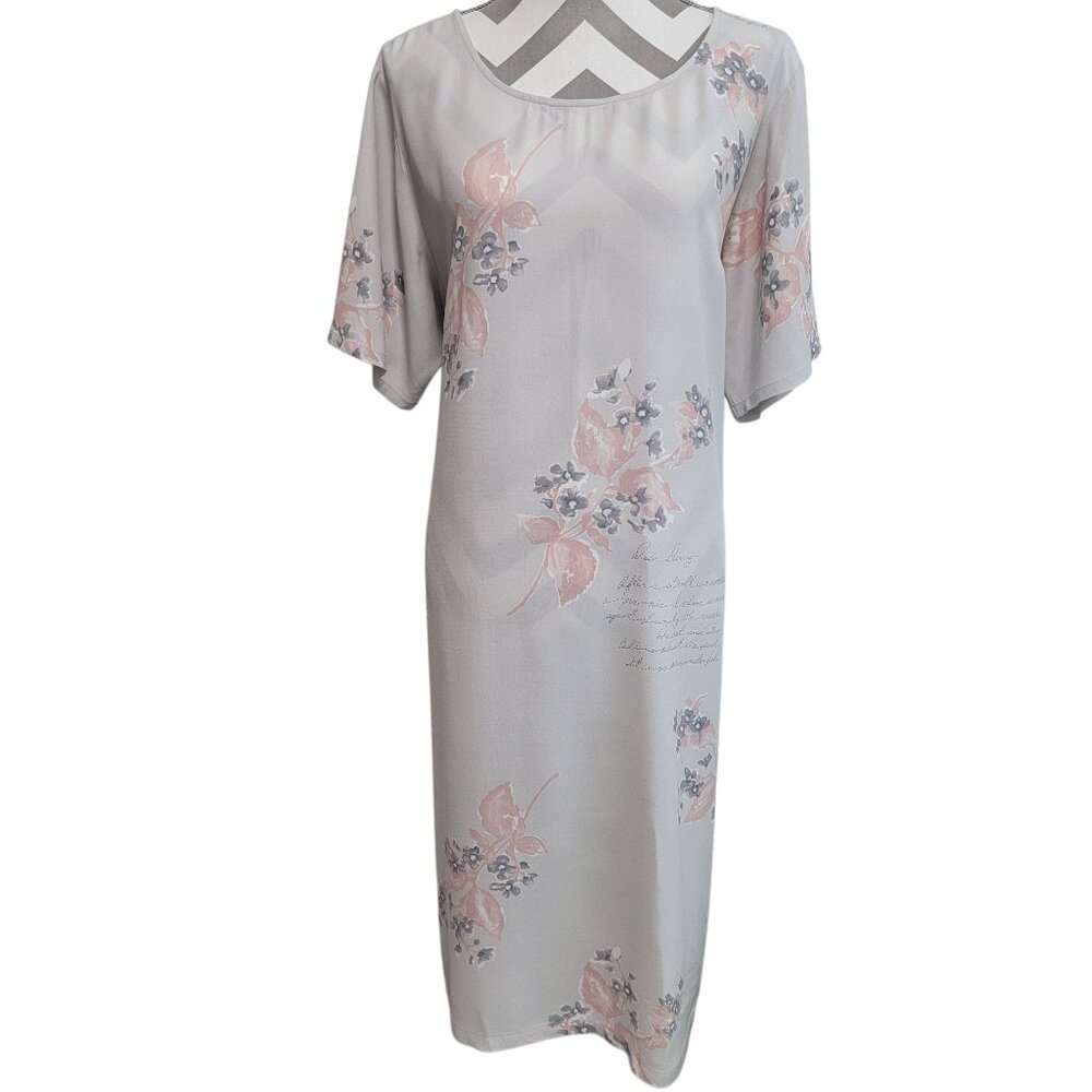 VTG David Dart Womens Sz 1X Dress Lagenlook 90s Midi Wedding Guest Summer Beach